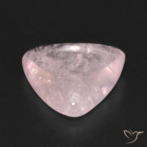 Morganita Rosado flamingo natural de 5.39 ct, Trillón, Transparente