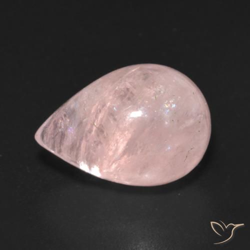 6.83ct Natural Rosado coral Morganita, En forma de pera, Transparente