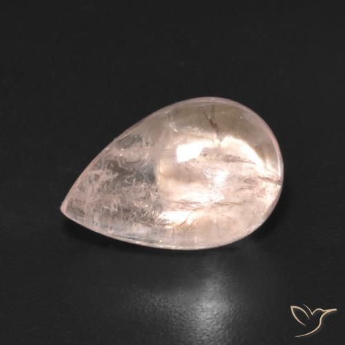 2.70ct Natural Rosado medio Morganita, En forma de pera, Transparente