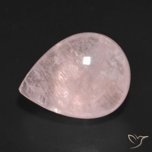 Morganita Rosado claro natural de 10.00 ct, En forma de pera, Transparente