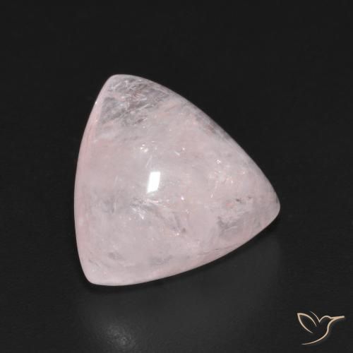 Morganita Rosado muy claro natural de 5.47 ct, Trillón, Transparente