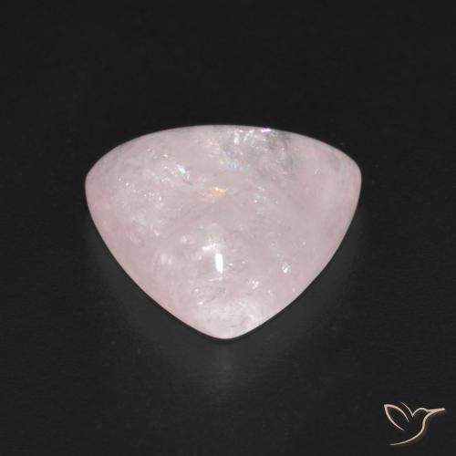 Morganita Rosado muy claro natural de 5.47 ct, Trillón, Transparente