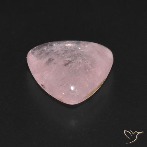 Morganita Rosado coral natural de 3.93 ct, Trillón, Transparente