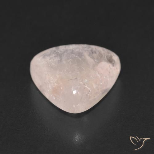 Morganita Rosado flamingo natural de 3.65 ct, Trillón, Transparente
