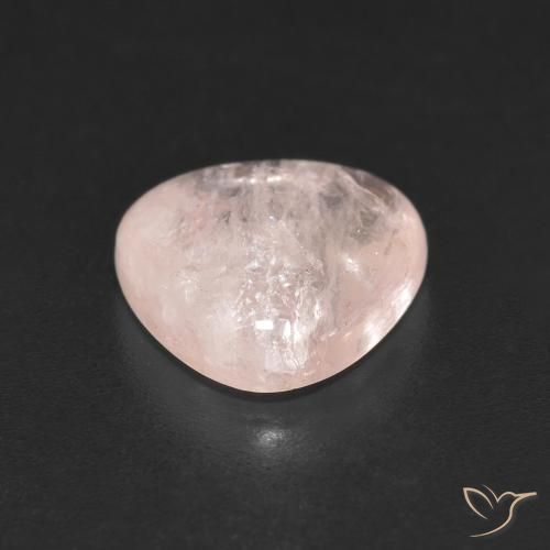 Morganita Rosado flamingo natural de 3.01 ct, Trillón, Transparente