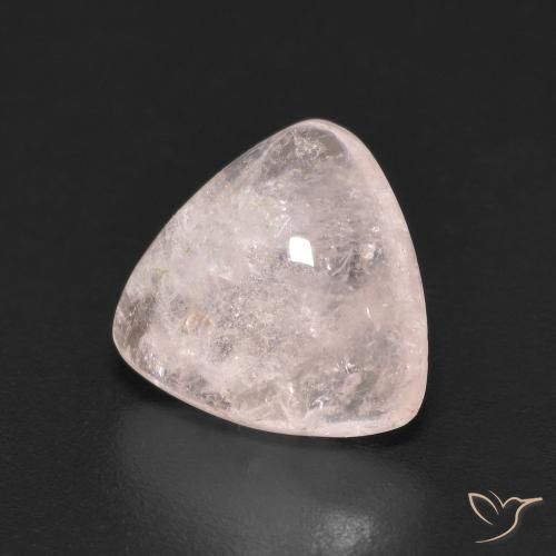 Morganita Rosado flamingo natural de 2.95 ct, Trillón, Transparente
