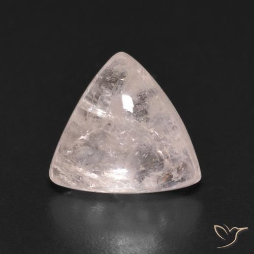 3.09ct Natural Rosado claro Morganita, Trillón, Transparente