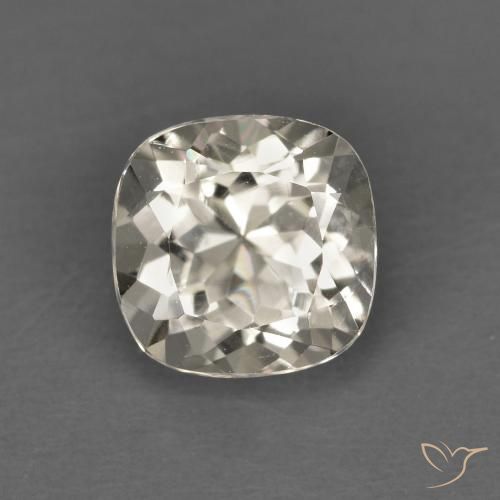 Morganita Amarillo claro natural de 1.01 ct, Forma Cojín, VS