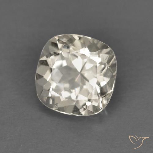 Morganita Amarillo claro natural de 1.01 ct, Forma Cojín, VS