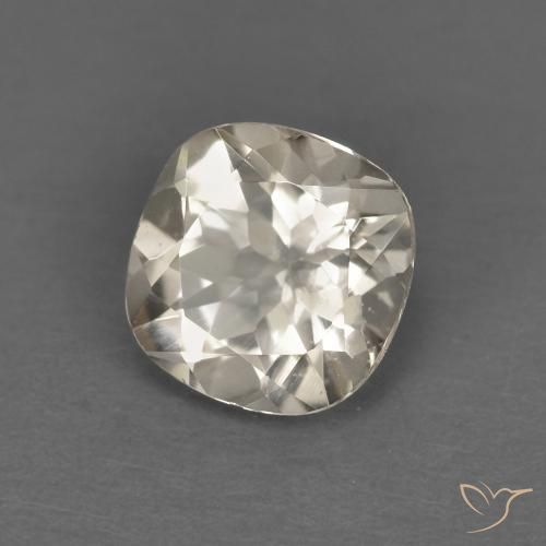 Morganita Amarillo claro natural de 0.81 ct, Forma Cojín, VS
