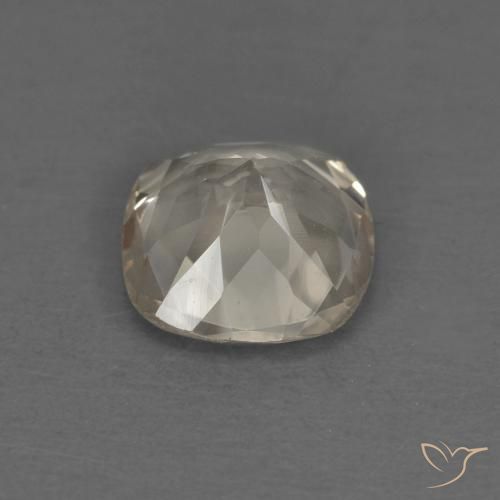 Morganita Amarillo claro natural de 0.81 ct, Forma Cojín, VS