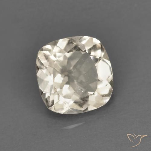 Morganita Dorado claro natural de 0.78 ct, Forma Cojín, VS