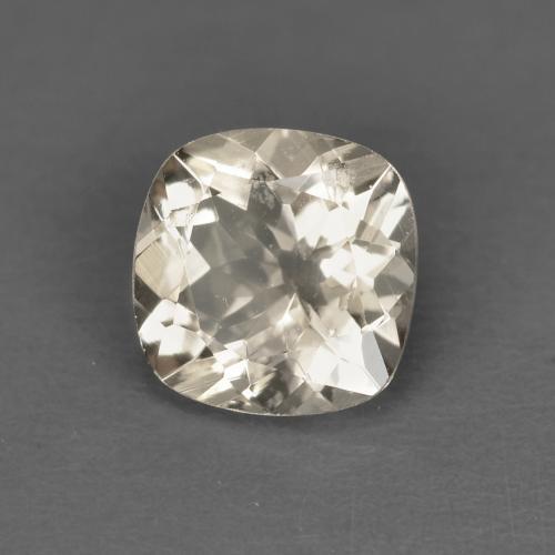 Morganita dorado natural de 0,81 ct, corte cojín, VS