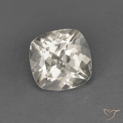 Morganita Dorado claro natural de 0.82 ct, Forma Cojín, VS