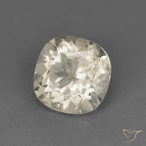 Morganita Dorado claro natural de 0.87 ct, Forma Cojín, VS