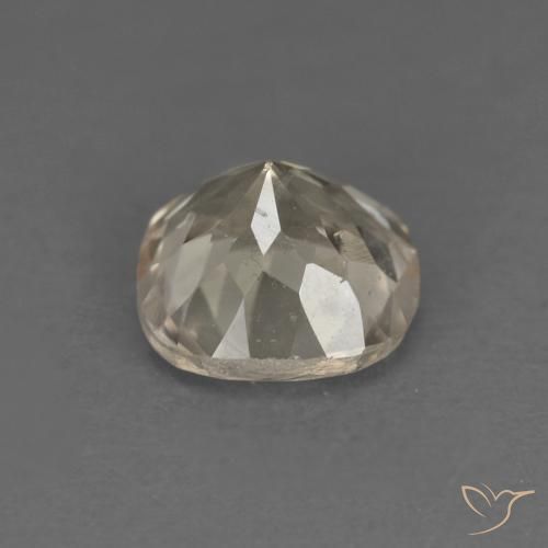 Morganita Dorado claro natural de 0.87 ct, Forma Cojín, VS