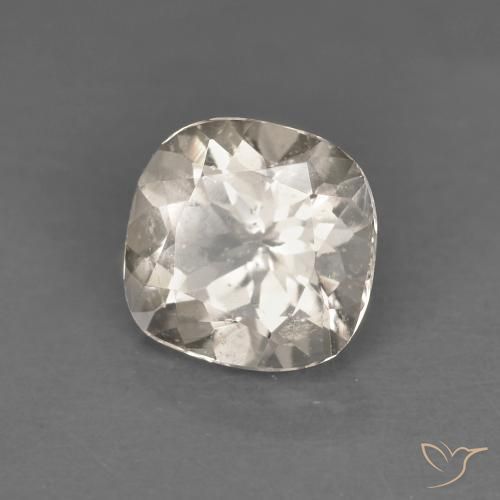 Morganita Dorado claro natural de 0.77 ct, Forma Cojín, VS