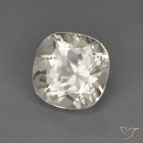 Morganita Dorado claro natural de 0.99 ct, Forma Cojín, VS