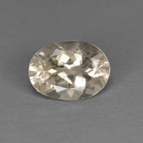 Morganita dorado natural de 1,14 ct, corte óvalo, VS