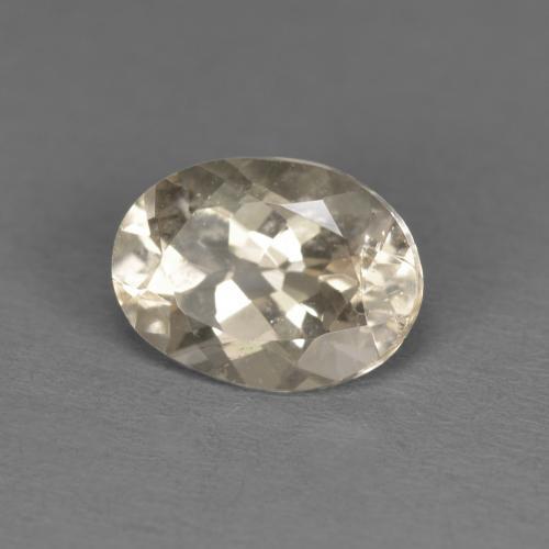 Morganita dorado natural de 1,14 ct, corte óvalo, VS