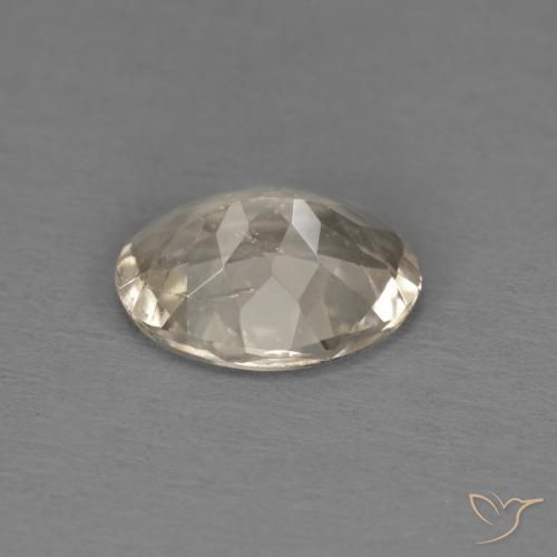 Morganita Dorado claro natural de 1.02 ct, Ovalada, VS