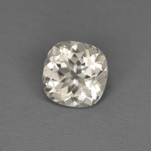 Morganita Dorado claro natural de 0.80 ct, Corte Cojín, VS