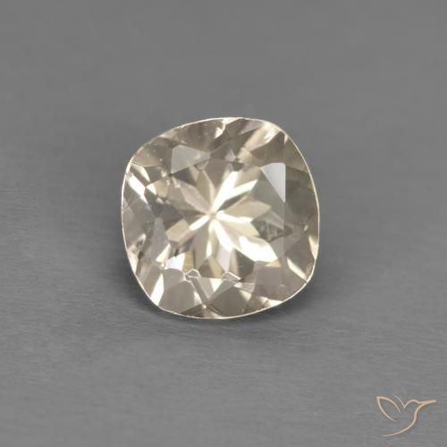 Morganita Dorado claro natural de 1.00 ct, Forma Cojín, VS
