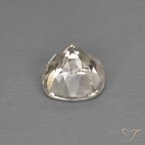Morganita Dorado claro natural de 1.00 ct, Forma Cojín, VS
