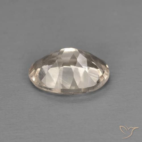 Morganita Dorado claro natural de 1.12 ct, Ovalada, VVS-VS