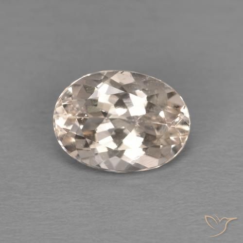 1.15ct Natural Rosado medio morganita, Ovalada, VS