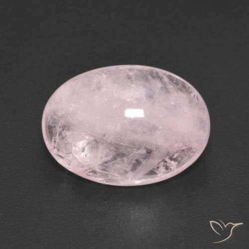 5.01ct Natural Rosado claro morganita, Ovalada, Translúcido