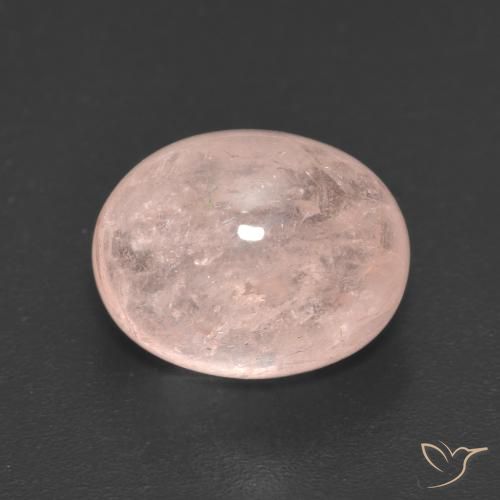 5.18ct Natural Rosado medio morganita, Ovalada, Translúcido