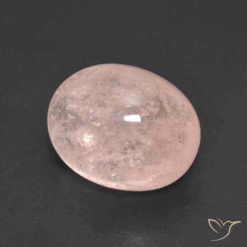 Morganita Rosado medio natural de 5.18 ct, Ovalada, Translúcido