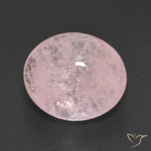 7.52ct Natural Rosado vívido morganita, Ovalada, Translúcido