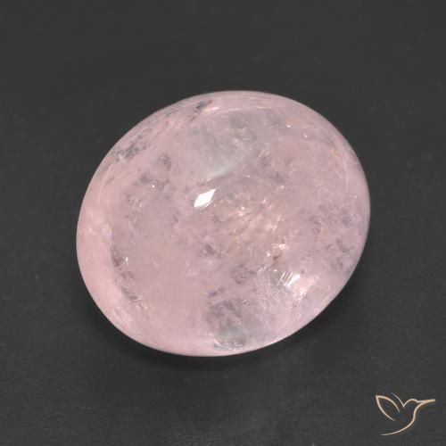 Morganita Rosado vívido natural de 7.52 ct, Ovalada, Translúcido