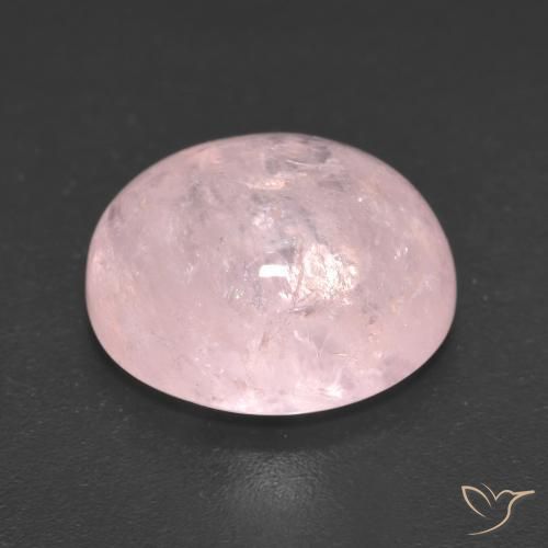 Morganita Rosado vívido natural de 7.52 ct, Ovalada, Translúcido