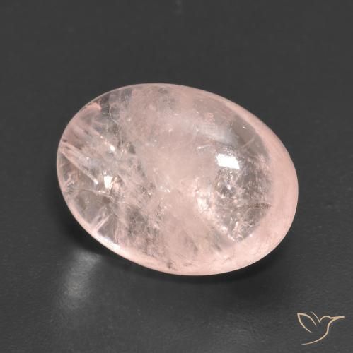 Morganita Rosado claro natural de 7.80 ct, Ovalada, Transparente