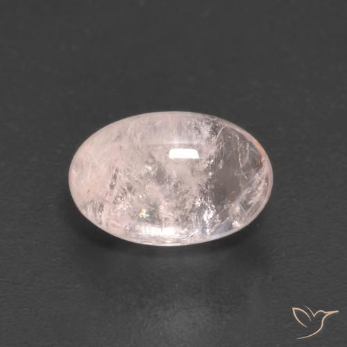 1.67ct Natural Rosado claro morganita, Ovalada, Transparente