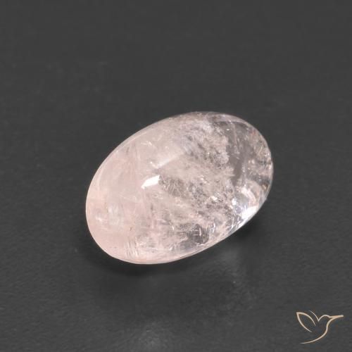 Morganita Rosado claro natural de 1.67 ct, Ovalada, Transparente