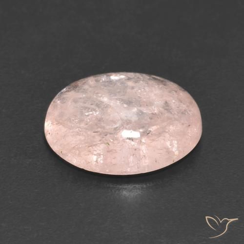 Morganita Rosado claro natural de 3.55 ct, Ovalada, Transparente