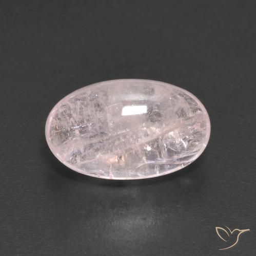 3.16ct Natural Rosado flamingo morganita, Ovalada, Transparente