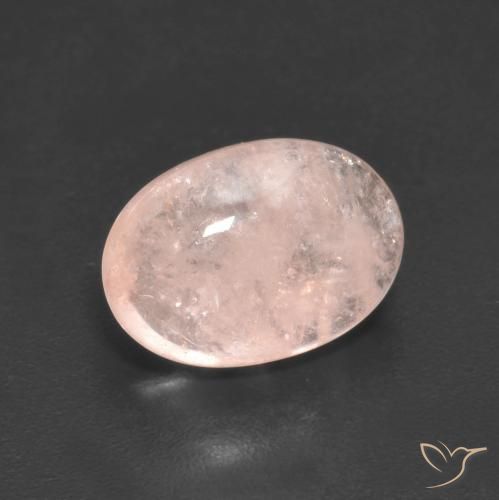 Morganita Rosa rosado natural de 3.33 ct, Ovalada, Transparente