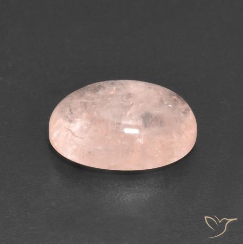 Morganita Rosa rosado natural de 3.33 ct, Ovalada, Transparente