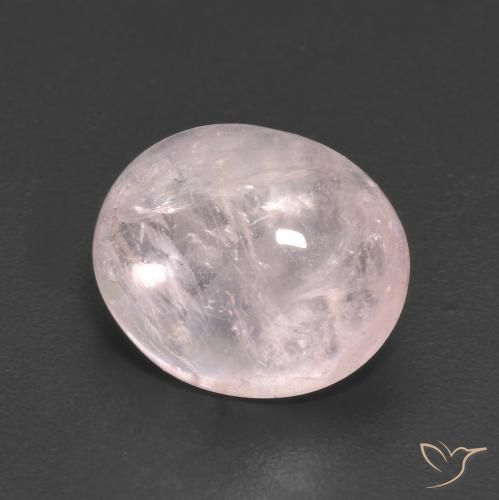 Morganita Rosado flamingo natural de 4.43 ct, Ovalada, Transparente