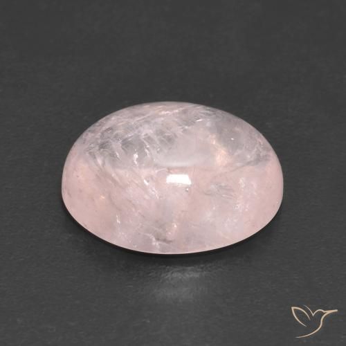 Morganita Rosado flamingo natural de 4.43 ct, Ovalada, Transparente