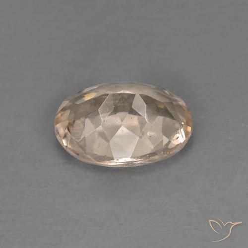 Morganita Naranja claro natural de 1.10 ct, Ovalada, VS