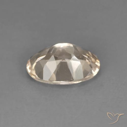 Morganita Naranja claro natural de 1.08 ct, Ovalada, VVS-VS