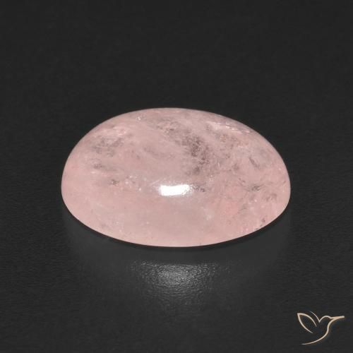 Morganita Rosado claro natural de 3.73 ct, Ovalada, Transparente