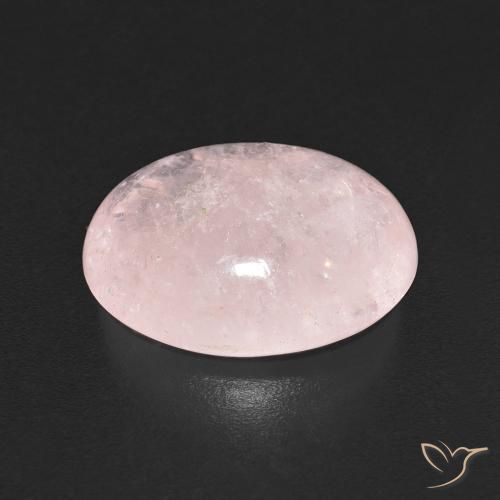 Morganita Rosado claro natural de 5.54 ct, Ovalada, Transparente