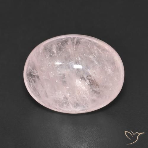 5.79ct Natural Rosado claro morganita, Ovalada, Transparente
